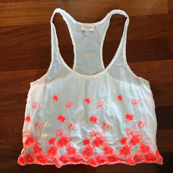 Abercrombie & Fitch Tops - A&F Neon Floral Tank Top - M
